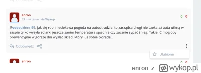 enron - Czy to normalne, że #wykop nie pokazuje mi teraz w ogóle opcji usunięcia moic...
