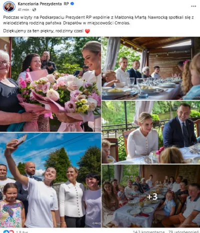 Lach__Anonim - Tymczasem dzisiaj, w trzeci dzień prezydentury JE Karol Nawrocki wraz ...