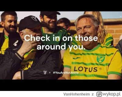 VanHohenheim - Ziomki z Norwich City udostepnili taki film z okazji światowego dnia z...