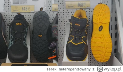 serek_heterogenizowany - Które buty wybralibyście na budowę? Te po lewej w miare ładn...