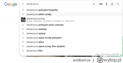 andbatros - Wpiszcie sobie w inkognito na google skwierzyna.
Miasto ma niezłą reklamę...