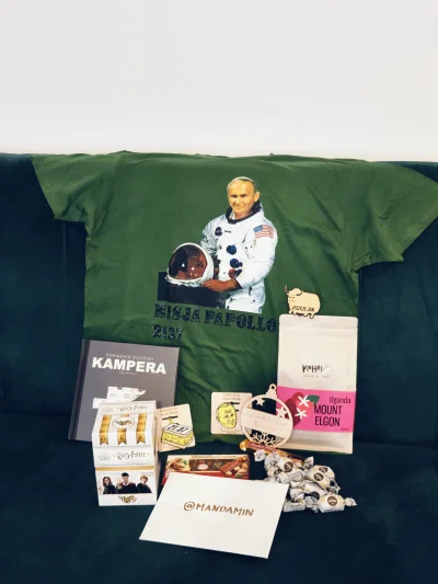 mandamin - A tak serio to już wszystko odpakowane, paka bardzo pomysłowa i udana. (ʘ‿...