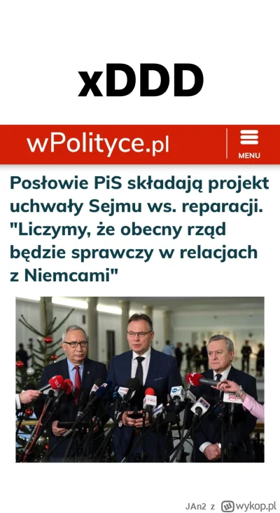 JAn2 - Nie no spoko, fajnie że teraz im się przypomniało xd

#neuropa #4konserwy #bek...