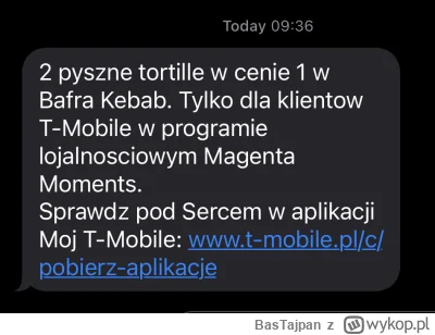 BasTajpan - Wtf? xD Mnie przekonali ( ͡° ͜ʖ ͡°)

#tmobile #kebab #jedzenie #heheszki ...