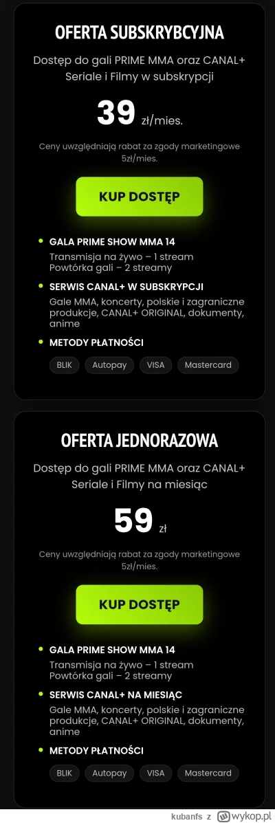 kubanfs - #famemma bezrak i tancula dajcie jednorazowo taniej nie kombinujcie smiecie