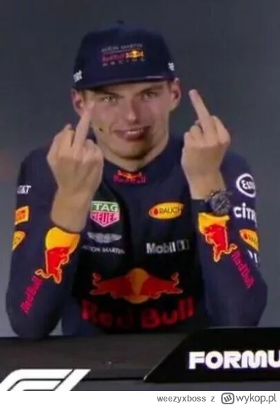 weezyxboss - #f1 Kolejny weekend kolejny raz pan Max pozdrawia ciamajdy z mclarena