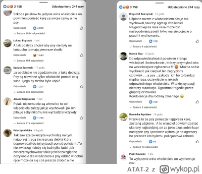 ATAT-2 - Typowi psiarze są typowi. Post o tym, że rozważane jest uśpienie psów z osta...