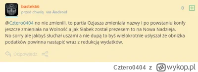 Cztero0404 - Od tych fikołków intelektualnych to sobie w końcu kręgosłup połamiesz xD...