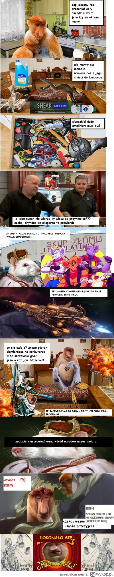 maegalcarwen - #konkursnanajbardziejgownianymemznosaczem