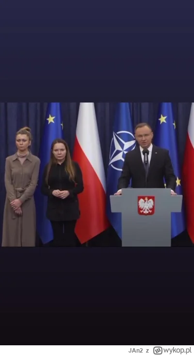 JAn2 - Wczorajsze oświadczenie prezydenta (－‸ლ)
Wcześniej Duda mówił że ułaskawienie ...