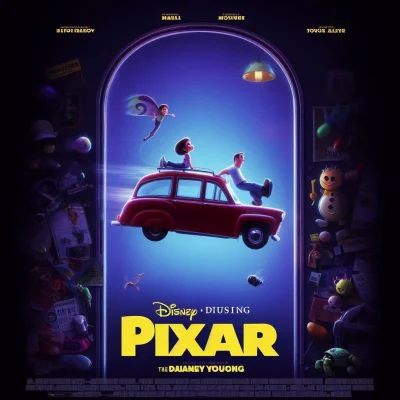 Chrisinflames - @dianeyoung:   plakat filmu pixar. tytuł dianeyoung