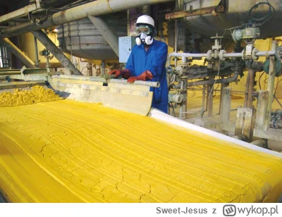Sweet-Jesus - Yellowcake, czyli oczyszczone związki uranu. Co ciekawe, jest to jedyne...
