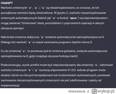 misioneos - Czyli odpowiedź C, chat gpt w takich rzeczach zwykle nie gada głupot xD, ...