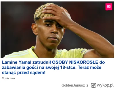 GoldenJanusz - zaprosił messiego czy co? xd 
#pilkanozna #heheszki