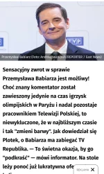 Megasuper - Jeśli Babiarz przejdzie do TV Republika to nawet mi go nie żal xD #olimpi...