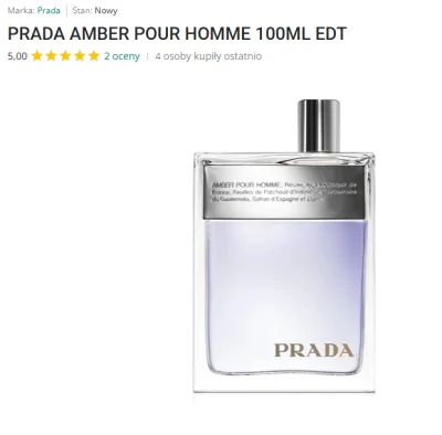 jmuhha - Kochani poszukuję do odlania 

-PRADA AMBER POUR HOMME + coś poniżej
-może j...