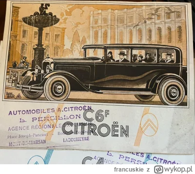 francuskie - #citroen #samochody #motoryzacja #oldtimery #historia #francja