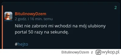 BitulinowyDzem - Dobra. Już nie będę. ( ͡° ͜ʖ ͡°)

#hejto