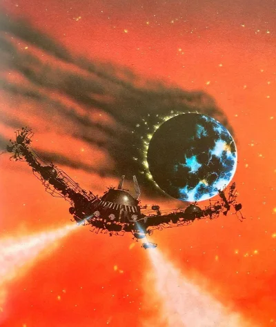 Mortadelajestkluczem - Tony Roberts, 1979 rok

#mortadelawkosmosie #scifiart