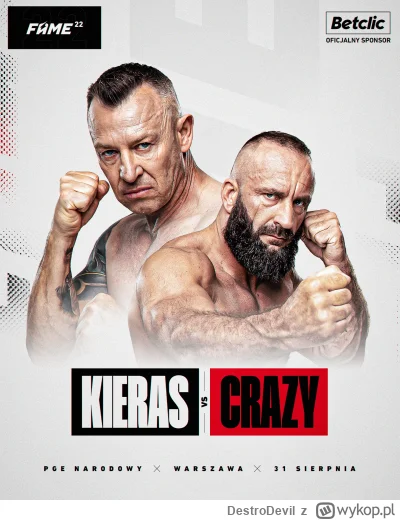 DestroDevil - gala na PGE Narodowy miala byc pozbawiona elementu niepewnego i negatyw...