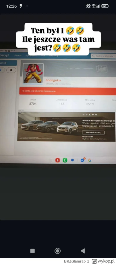 BKZGlamrap - @BKZGlamrap: ale bambus nie rozumie, że to jego nemesis sterydziarz zgło...