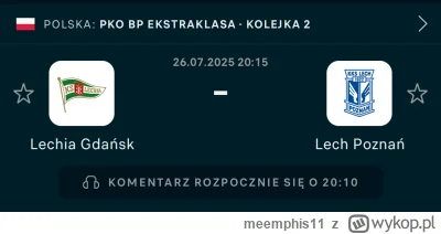 meemphis11 - Chyba nikt nie ma wątpliwości, że tu Lech dostanie w p---e z 3-0

#mecz