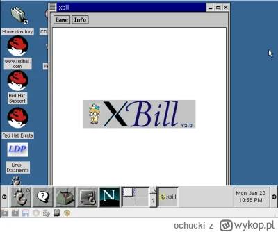 ochucki - Ostatnio zainstalowałem moje pierwsze distro jakiego używałem, Red Hat 6.2....