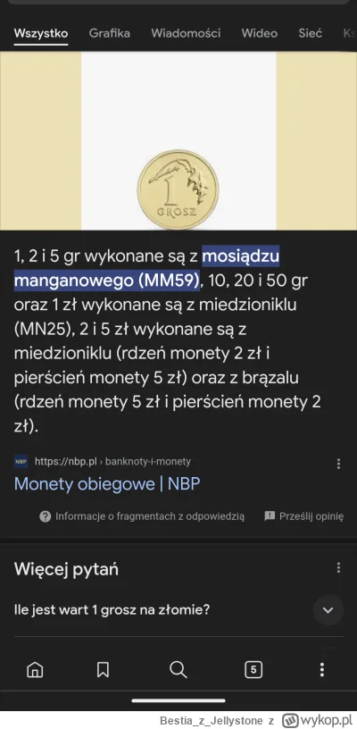 BestiazJellystone - >groszki są stalowe nie mosiężne,

@Multiwitamina-_:
