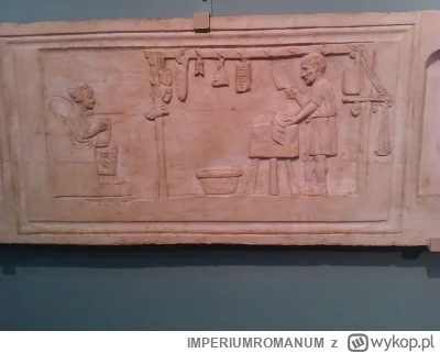 IMPERIUMROMANUM - Relief na rzymskim nagrobku ukazujący scenę z pracy w rzeźni

Relie...