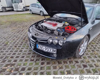 Mawid_Dotyka - Alfa romeo w swoim naturalnym srodowisku, dwa tygodnie postoju i aku p...