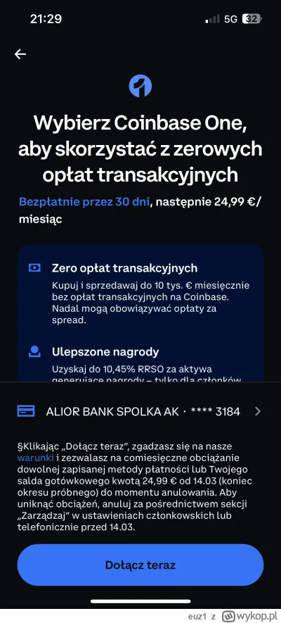 euz1 - Czy ktoś już próbował tego okresu próbnego? Z tego co widzę można w łatwy spos...