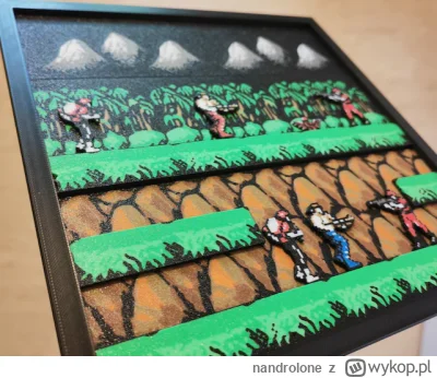 nandrolone - Zrobiłem ramkę (pierwszą) na zarobek. Styl retro - Contra. Jak się cokol...