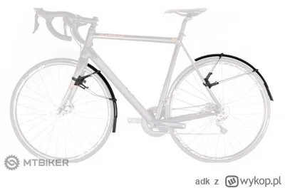 adk - #szosa #rower 
Pogoda aktualnie jest jaka jest. Nie mam w rowerze otworów do mo...