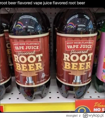 morgiel - root beer flavored vape juice flavored root beer?
#heheszki #humorobrazkowy