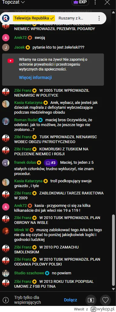 Wwolt - #polityka #bekazpisu #bekazprawakow Ten Zibi mi się tam podoba, praktycznie 2...