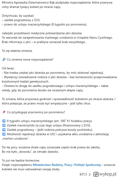 kt13 - Nareszcie!

Pamiętam jak pierwszy raz się spotkałam z tą informacją, że poroni...