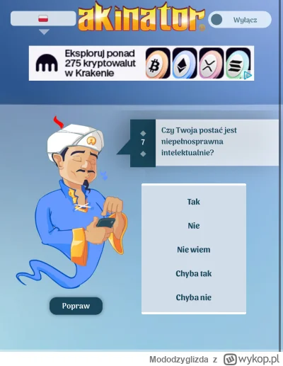 Mododzyglizda - @socucius łatwo go naprowadzić XD