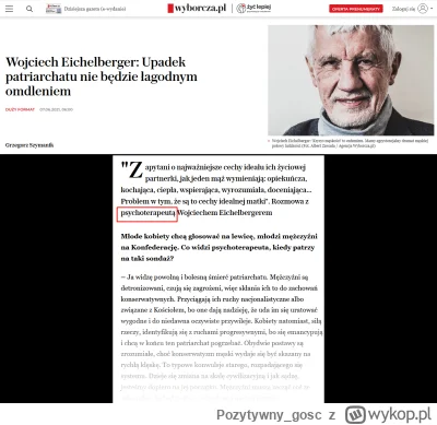 Pozytywny_gosc - Kolejna dawka świetnych porad od psychoterapeuty.

Bezstronny psycho...