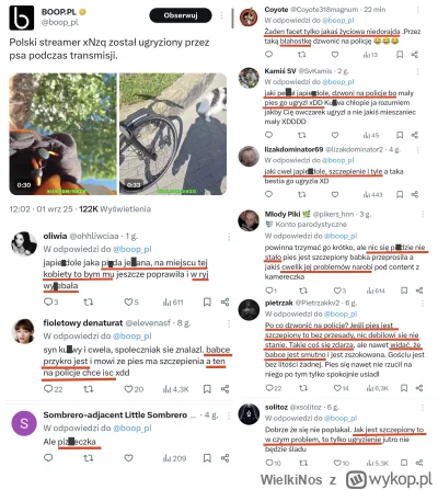 WielkiNos - Zobaczcie jak psiarze normalizują gryzienie przez psy kogo popadnie. Zwró...