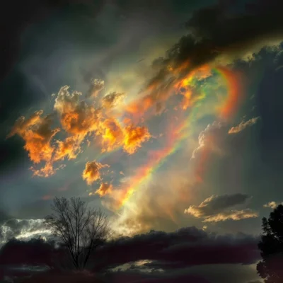 visas - pokaze wam najładniejszą rzecz jaką widziałam - fire rainbow, czyli ognista t...