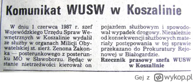 Gej - Jak widać milicja miała kiedyś lepsze niektóre standardy niż dzisiejsza policja...