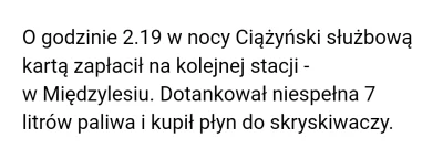 DzonySiara - Nie no paliwo by jeszcze przeszło ale kupić płyn do spryskiwaczy na stac...