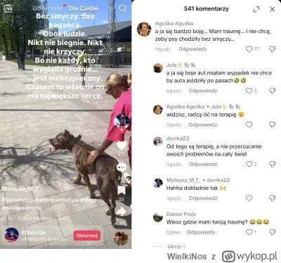 WielkiNos - "Empatyczni psiarze". Tfu. Słowa empatia i psiarz nie mają ze sobą nic ws...