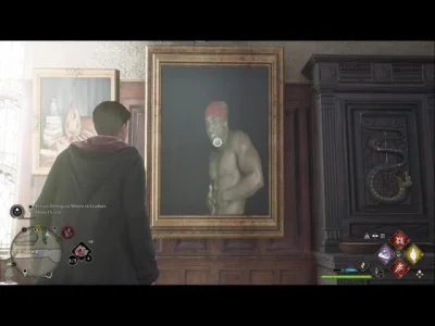 MechanicznyTurek - Po odejściu Dubledora Filch zdejmuje obrazy ze ścian by powiesić z...