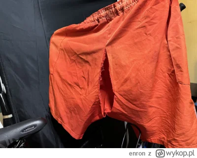 enron - Po wczorajszym biegu kucnąłem... i moje ulubione gatki się poddały. Tym razem...