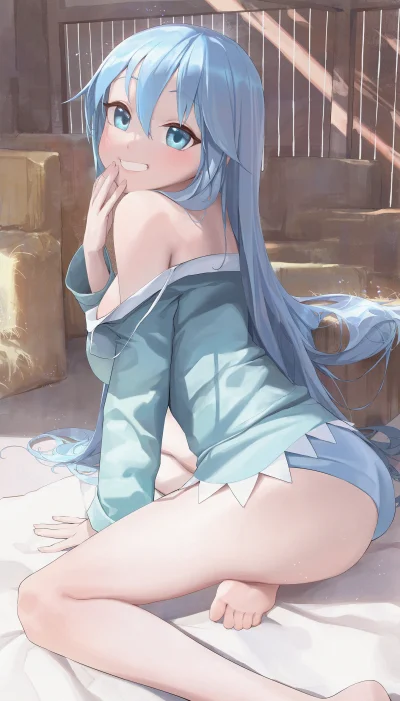 LatajacaPapryka512 - #aqua #konosuba #anime #randomanimeshit