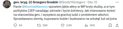 szurszur - Ten generał jest znany ze słynnego  dokumentu z około 2000 Kawaleria Powie...