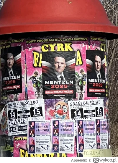 Appendix - Nowy program dla całej rodziny - Cyrk Mentzen 2025.
#mentzen #mentzen2025 ...