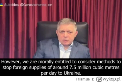 Trismus - Słowacki premier Robert Fico mówi, że Słowacja jest „moralnie uprawniona” d...