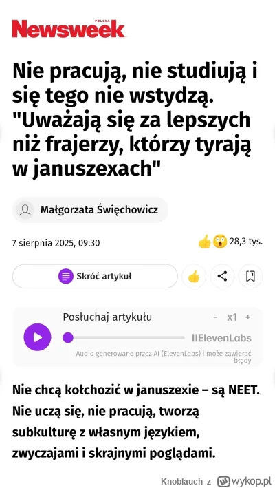 Knoblauch - #przegryw rozpoczyna się szczucie